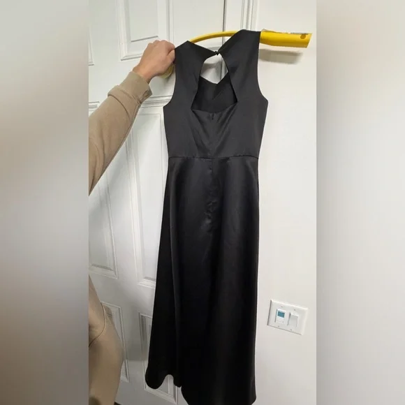 David's Bridal Black Formal Kids Dress